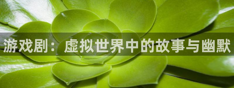 杏悦2平台官网：游戏剧：虚拟世界中的故事与幽默